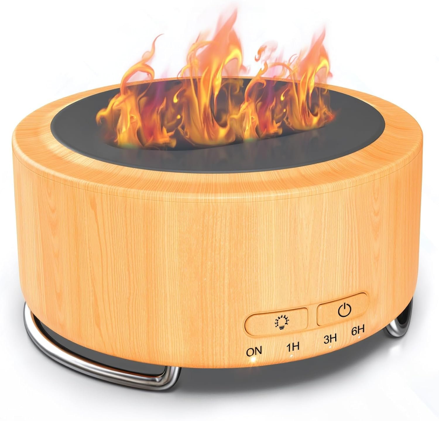 Essential Oil Diffuser for Home: 500ML Aroma Diffuser for Hotel Office Yoga Room – Humidifier with 9 Colors LED Night Light for Kids/Women Home Relaxation, Lemon Yellow