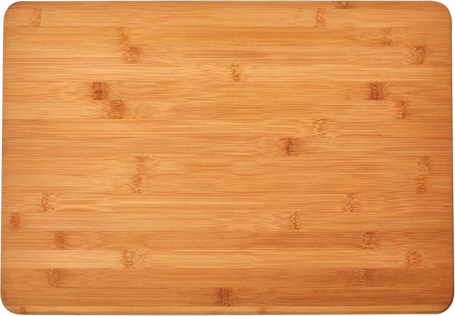 Farberware Extra-Large Wood Cutting Board, Reversible Chopping Board for Kitchen Meal Prep and Serving, Charcuterie Board, 14.17-Inch x 20.08-Inch, Bamboo