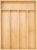Silverware Organizer Kitchen Drawer Organizer Utensil Organizer Bamboo Silverware Holder Cutlery Organizer in Drawer Flatware Organizer Tray(5 slots, Natural