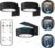3Pcs Picture Lights for Wall Battery Operated, Magnetic Led Painting Light with Remote Dimmable and Timer, 3 Lighting Modes Art Display Light for Picture Frame, Wireless Wall Decor Puck Lights, Black