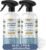 Therapy Granite Countertop Cleaner & Polish (2 Pack – With Microfiber) – pH Neutral, Marble Cleaner, Soapstone, Quartz, Stone, Quartzite, Slate, Limestone, Corian, Laminate